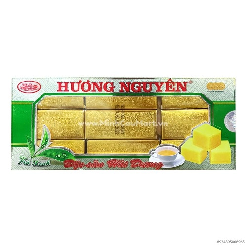 Bánh Đậu Xanh Hương Nguyên Trà Xanh 170g Bánh Đậu Xanh Hương Nguyên Trà Xanh 170g
