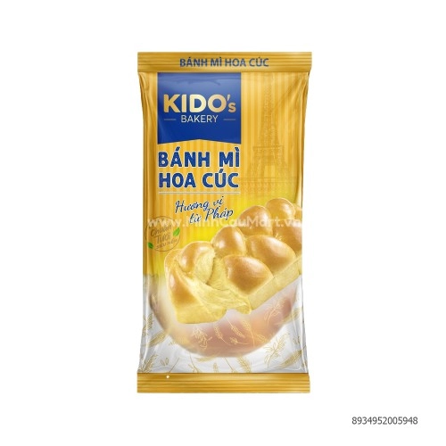 Bánh Mì Hoa Cúc Kido's Bakery 80G Bánh Mì Hoa Cúc Kido's Bakery 80G