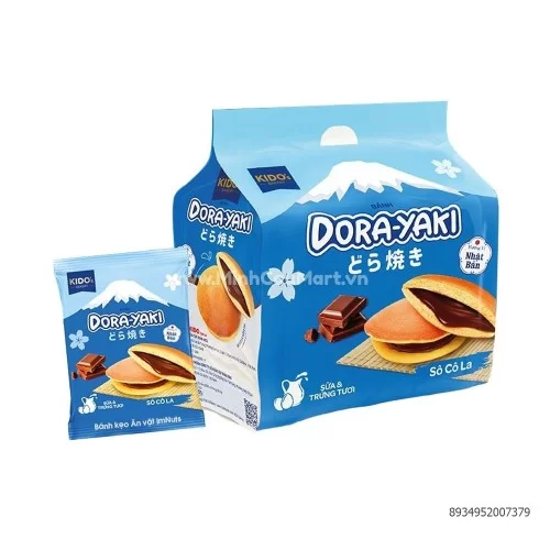 Bánh Doraki Socola 150g  KiDo                                                                                                                                                                                                                             