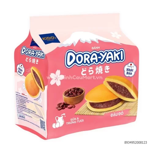 Bánh Doraky Đậu đỏ 150g KiDo          