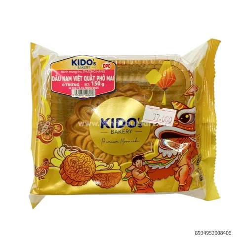 Bánh nướng Dâu nam việt quất phô mai KiDO 150g              