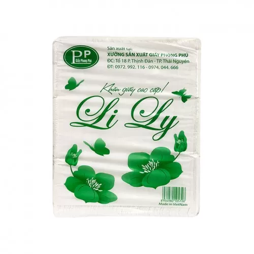 Giấy rút lily 10 xanh lá 