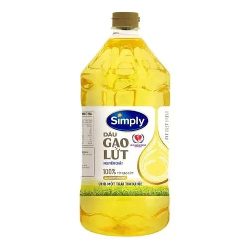 Dầu Gạo Nguyên Chất Simply 2L