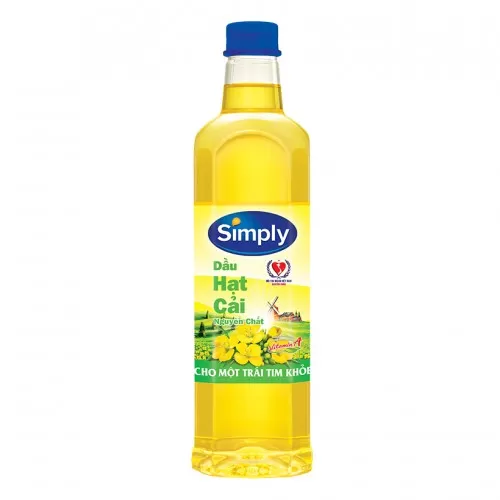 Dầu Ăn Simply Hạt Cải Cái Lân 1L Dầu Ăn Simply Hạt Cải Cái Lân 1L
