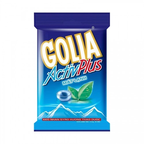 Kẹo Golia Activ túi 125g mát lạnh 