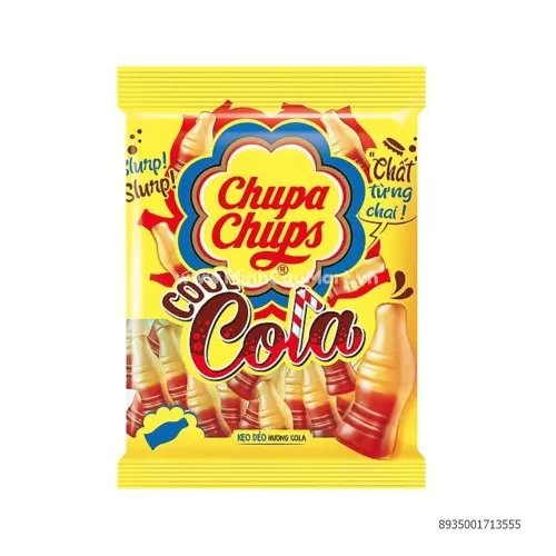 Kẹo Dẻo Chupa Chups Cola Cool 24g Kẹo Dẻo Chupa Chups Cola Cool 24g