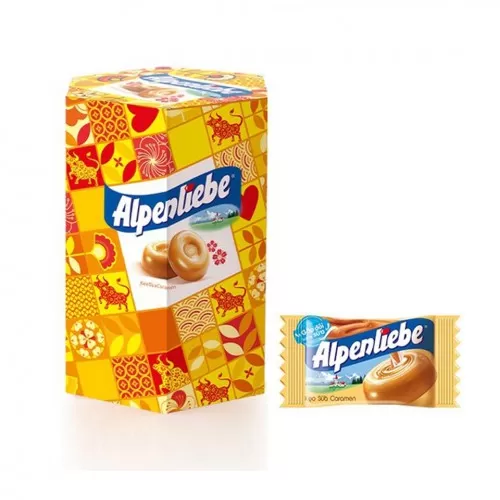 Kẹo cứng vàng Lục giác 