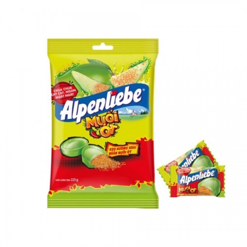 Kẹo Alpenliebe Xoài Muối Ớt 223gr