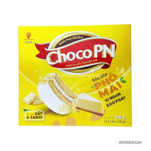 Bánh Choco PN phô mai 216g Bánh Choco PN phô mai 216g