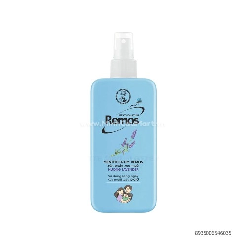 Xịt chống muối Remos hương lavender