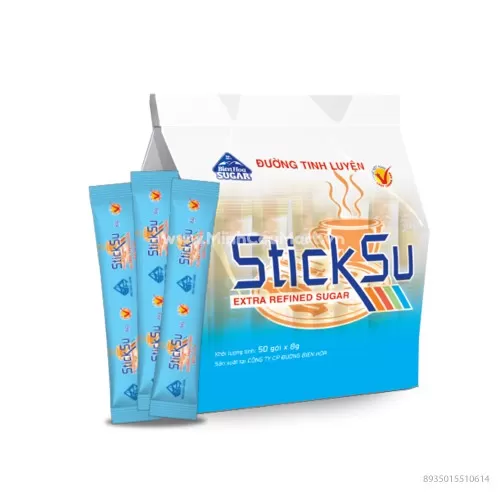 Đường Tinh Luyện Sticksu 50 gói  Đường Tinh Luyện Sticksu 50 gói