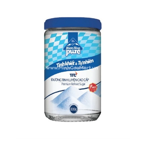 Đường Tinh Luyện Đặc Biệt Hũ 800G  Đường Tinh Luyện Đặc Biệt Hũ 800G
