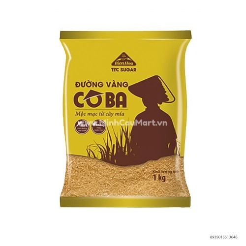 Đường Vàng Cô Ba Biên Hoà 1kg 