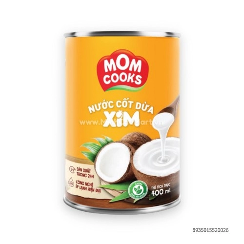 Nước cốt dừa Xim Mom Cooks 400ml