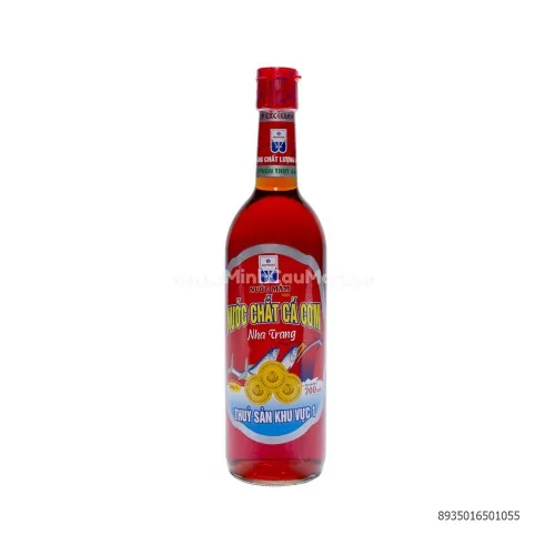 Nước mắm chắt cá cơm nha trang 26g N/I 700ML 