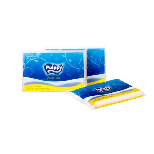 Khăn giấy bỏ túi xanh Pappy 
