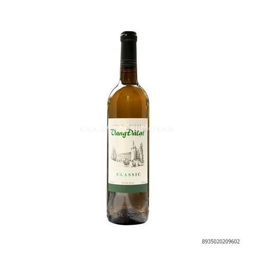 Rượu vang Đà Lạt WHITE WINE 750ML - 11% 