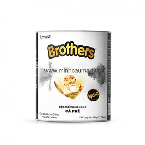 Sữa Đặc Brothers Trung Nguyên 390gr Sữa Đặc Brothers Trung Nguyên 390gr