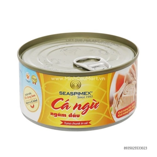 Cá Ngừ Ngâm Dầu Seaspimex 185G