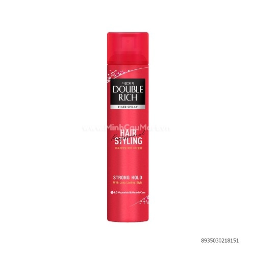 Keo Tạo Kiểu Tóc Double Rich Dạng Xịt Giữ Tóc Cố Định 170ml