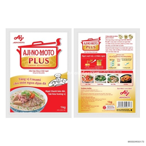 Mì Chính Siêu Ngọt Ajinomoto Plus 1 Kg