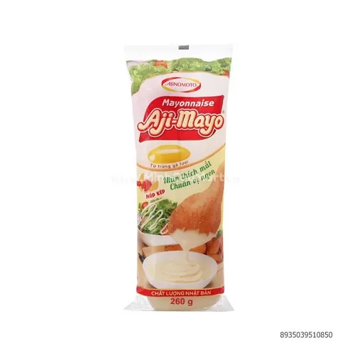 Sốt Mayonnaise aji-mayo 260Gr  Sốt Mayonnaise aji-mayo 260Gr