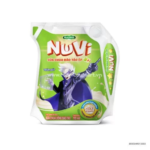 Sữa Chua Đào Táo Ép Nutimilk 110ml  Sữa Chua Đào Táo Ép Nutimilk 110ml