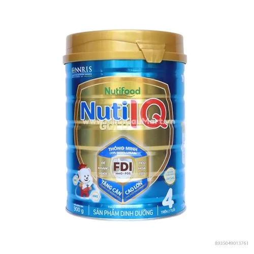 Sữa bột Nuti IQ Gold 4 900g
