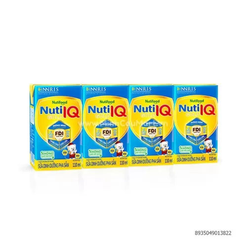 Sữa Dinh Dưỡng Pha Sẵn Nuti IQ Gold 110ml 