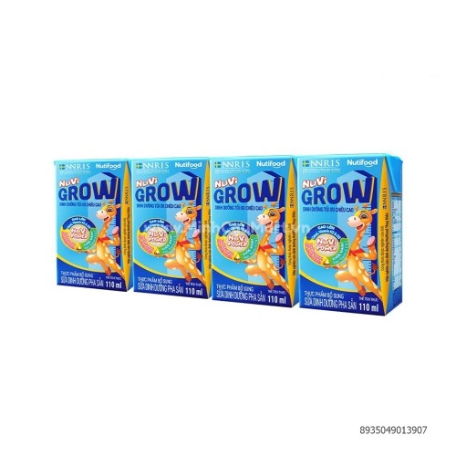 Sữa Dinh Dưỡng Pha Sẵn Nuvi Grow Cao Lớn 110ml  Sữa Dinh Dưỡng Pha Sẵn Nuvi Grow Cao Lớn 110ml