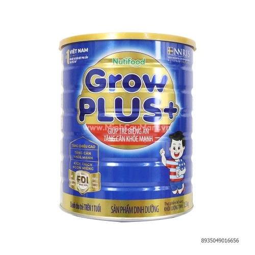 Sữa Grow Plus Tăng Cân Nuti 1.5KG  Sữa Grow Plus Tăng Cân Nuti 1.5KG