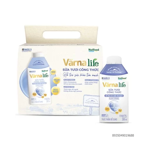 TPBS Varnalife Sữa tươi công thức 200ml                                                                                                                                                                                                                   
