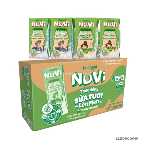 Sữa tươi lên men Nuvi Nutifood 110ml Sữa tươi lên men Nuvi Nutifood 110ml