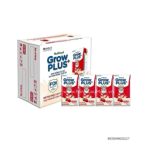 SUDD Grow Plus + vị trái cây Nuti 110ml
