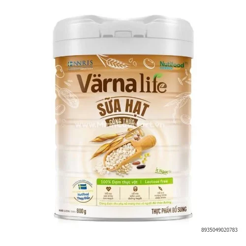 Sữa hạt công thức Varna Life Nutifood 800Gr                                                                                                                                                                                                               