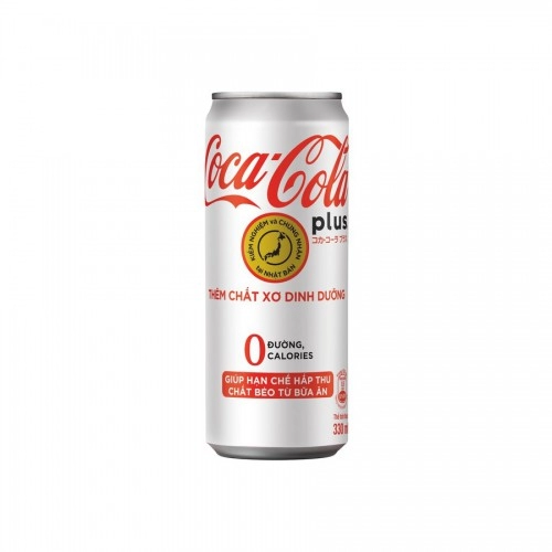 Nước giải khát Coca - cola plus lon 330ml  Nước giải khát Coca - cola plus lon 330ml