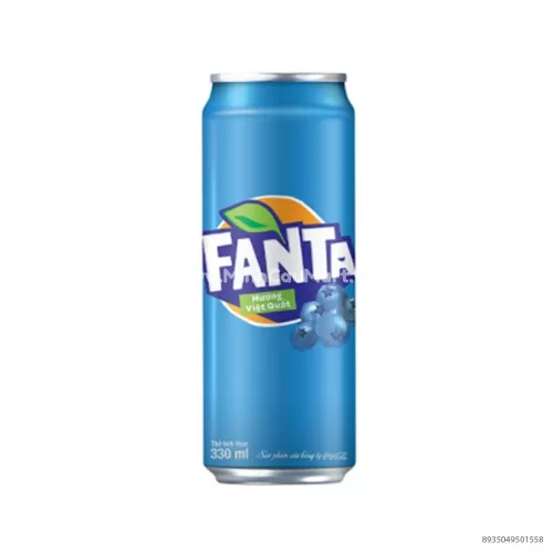 Nước Giải Khát Fanta Lon Vị Việt Quất 330ml