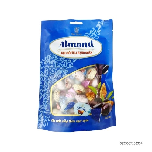 Kẹo hạnh nhân socola Đức Hạnh 350g