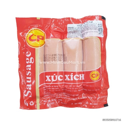 Xúc Xích Vealz CP 500g Xúc Xích Vealz CP 500g