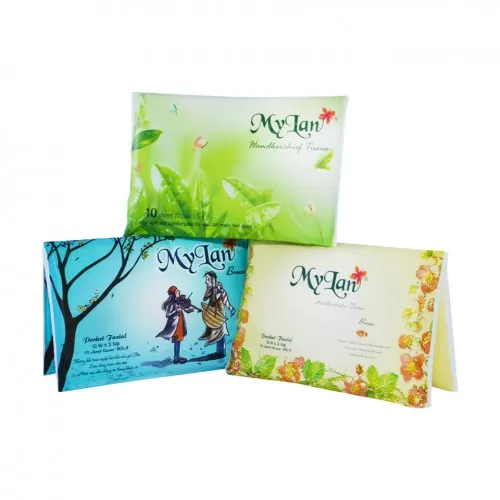Khắn giấy ví đôi my lan