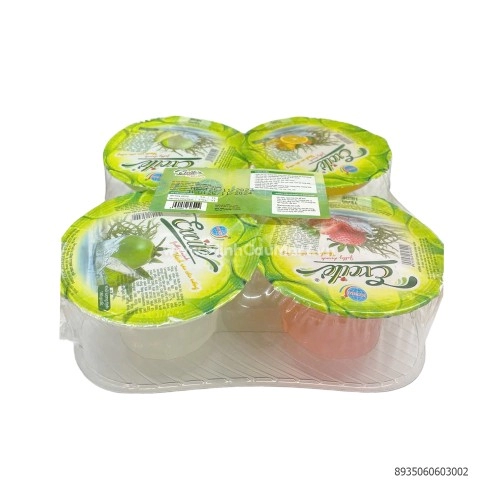 Thạch Uống Excite Long Hải Vỉ 720G ( 4 Cốc * 180G)