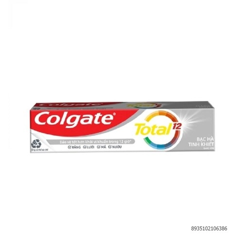 Kem Đánh Răng Colgate Total Bạc Hà 190G