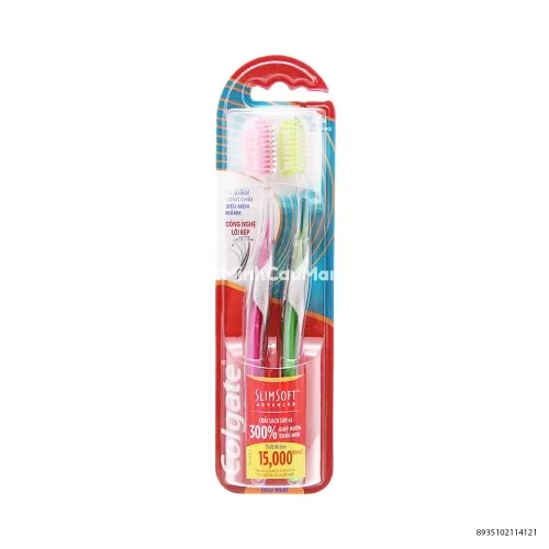 Bàn Chải Đánh Răng Advanced Twin 2C-Vỉ Bàn Chải Đánh Răng Advanced Twin 2C-Vỉ