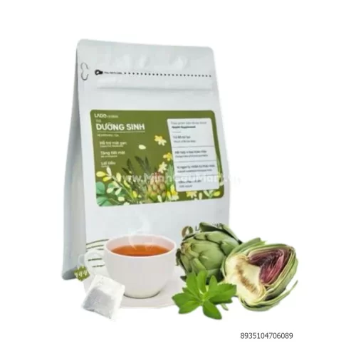 Trà dưỡng sinh Ladorphar gói 60 túi lọc                                                                                                                                                                                                                   