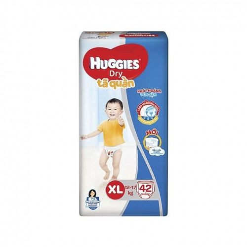 Tã quần Huggies size XL42 miếng 