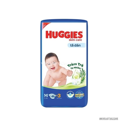Tã Dán Huggies Skin Care M46+3 (6-11kg) Tã Dán Huggies Skin Care M46+3 (6-11kg)