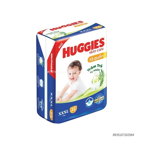 Tã quần Huggies Skin Care XXXL22 (>17kg)