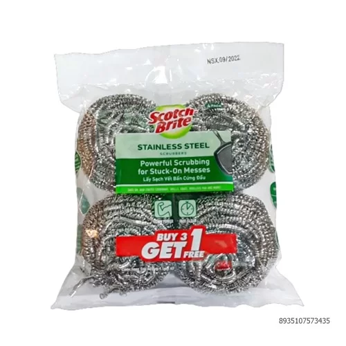 Sét 4 miếng cọ sắt 3M 