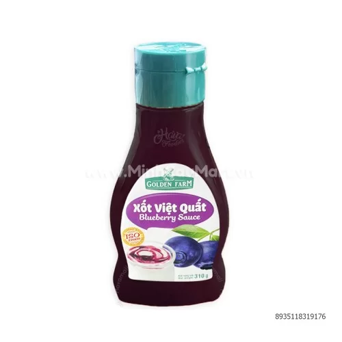 Xốt việt quất goldenFam 310g                           Xốt việt quất goldenFam 310g