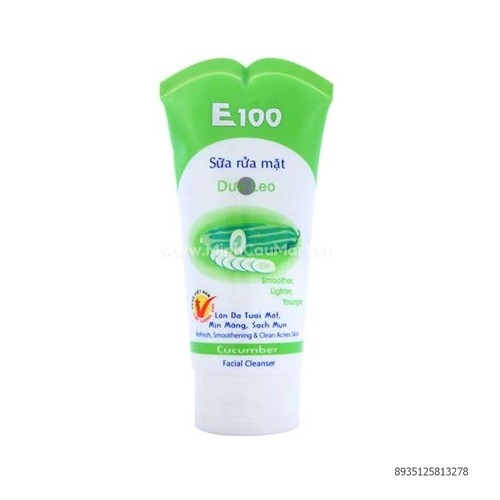 Sữa rửa mặt dưa leo E100 100ml